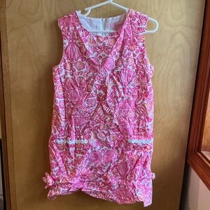 Lilly Pulitzer Pink Shell Pattern Dress